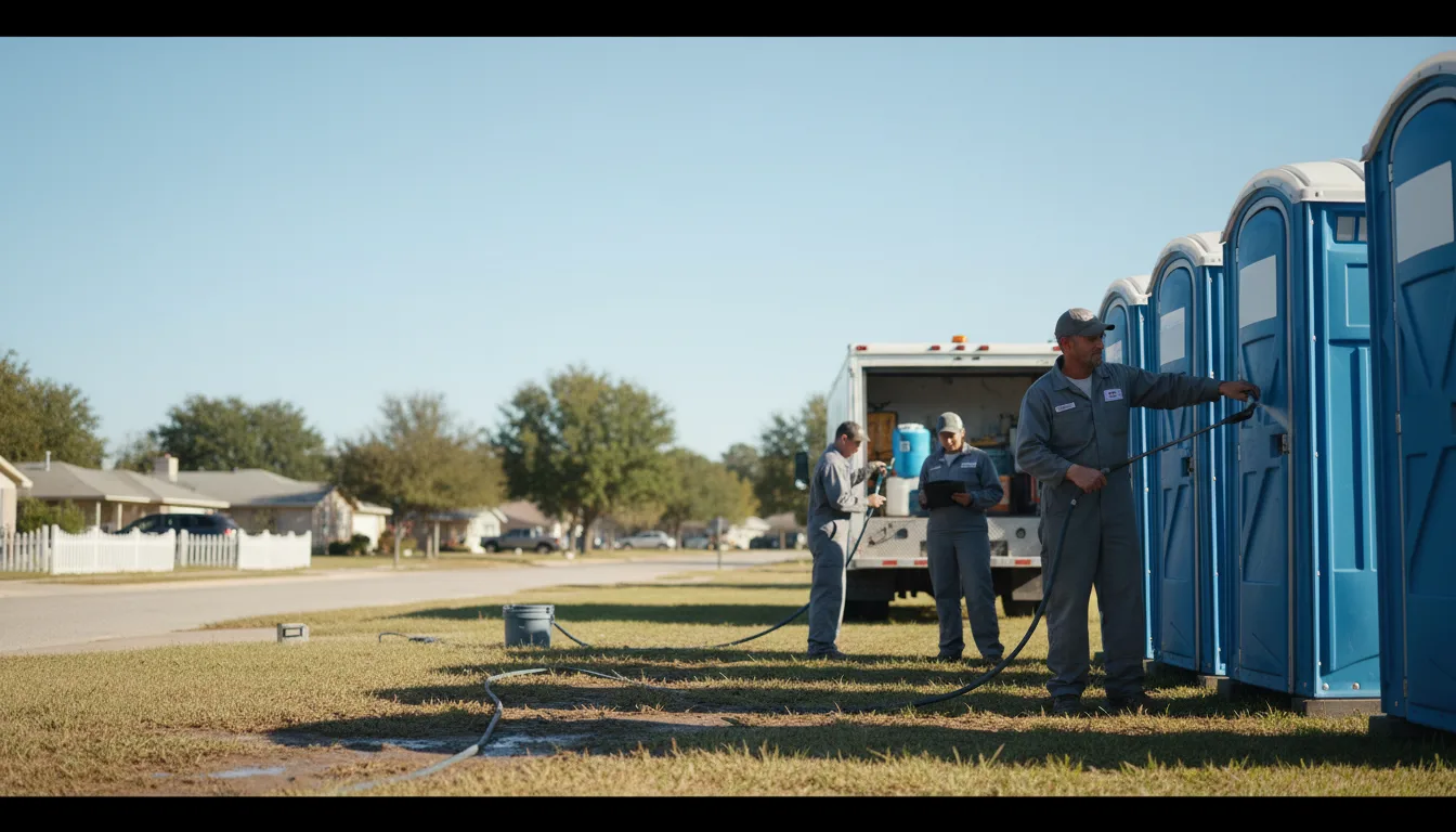 Long-Term Portable Toilet Rental in Lisbon, OH near me